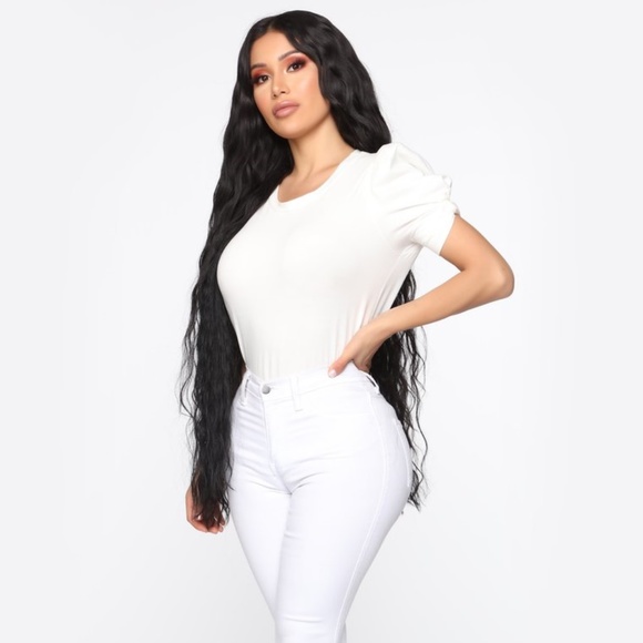 Puffy Sleeves Top - Picture 3 of 4